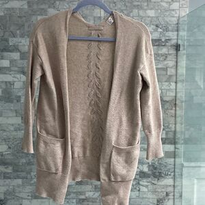Poof Apparel Cardigan with front pockets
